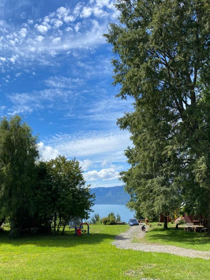 Cabanas Ayalen Con Vista Al Lago プコン エクステリア 写真