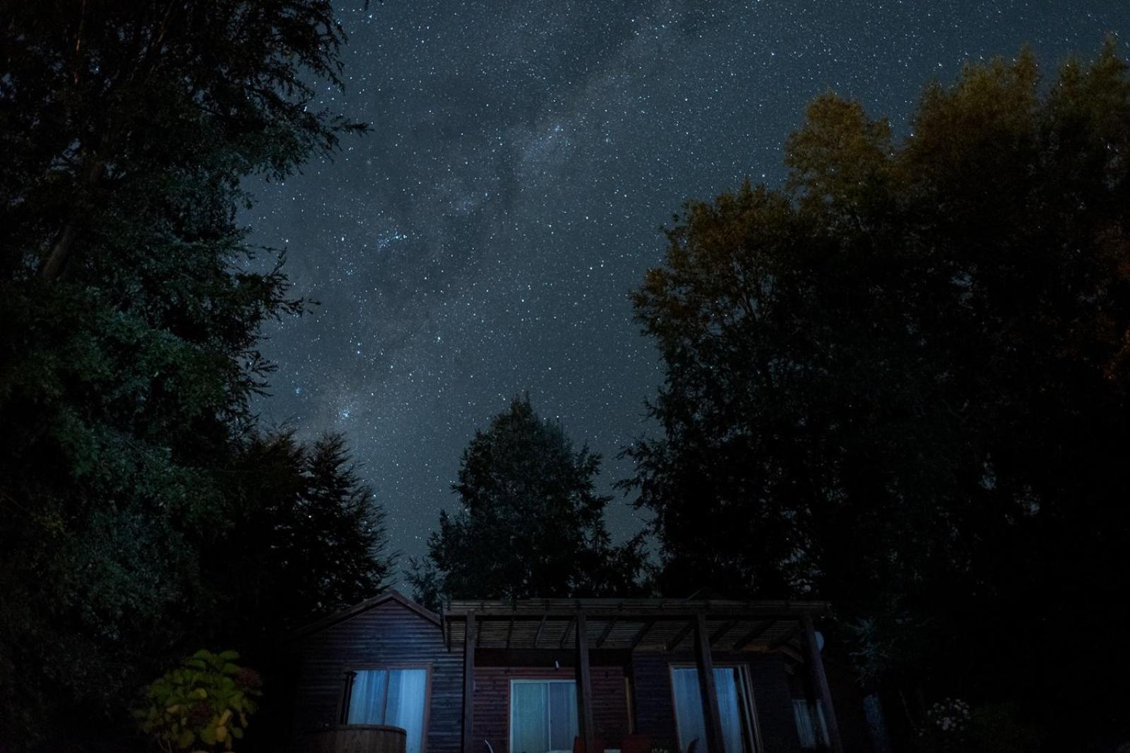 Cabanas Ayalen Con Vista Al Lago プコン エクステリア 写真