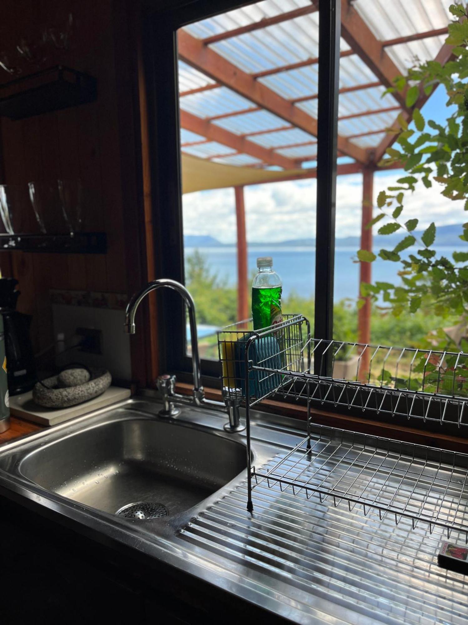 Cabanas Ayalen Con Vista Al Lago プコン 部屋 写真