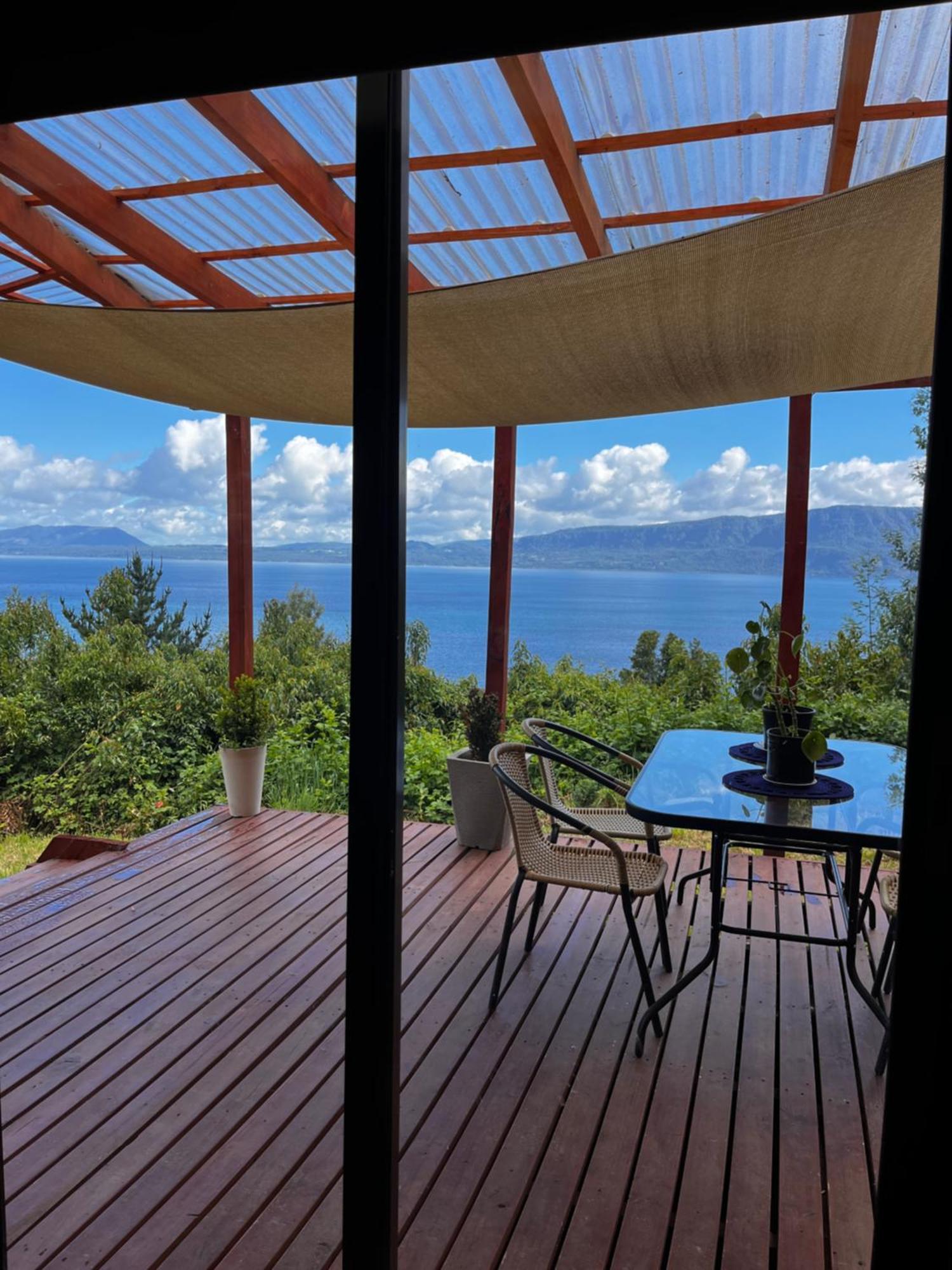 Cabanas Ayalen Con Vista Al Lago プコン 部屋 写真