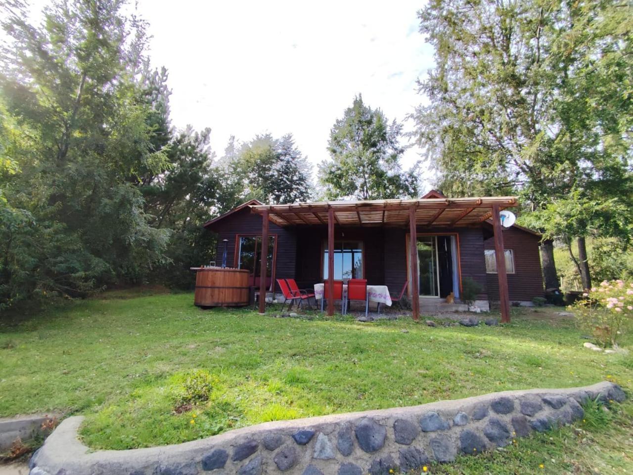 Cabanas Ayalen Con Vista Al Lago プコン 部屋 写真
