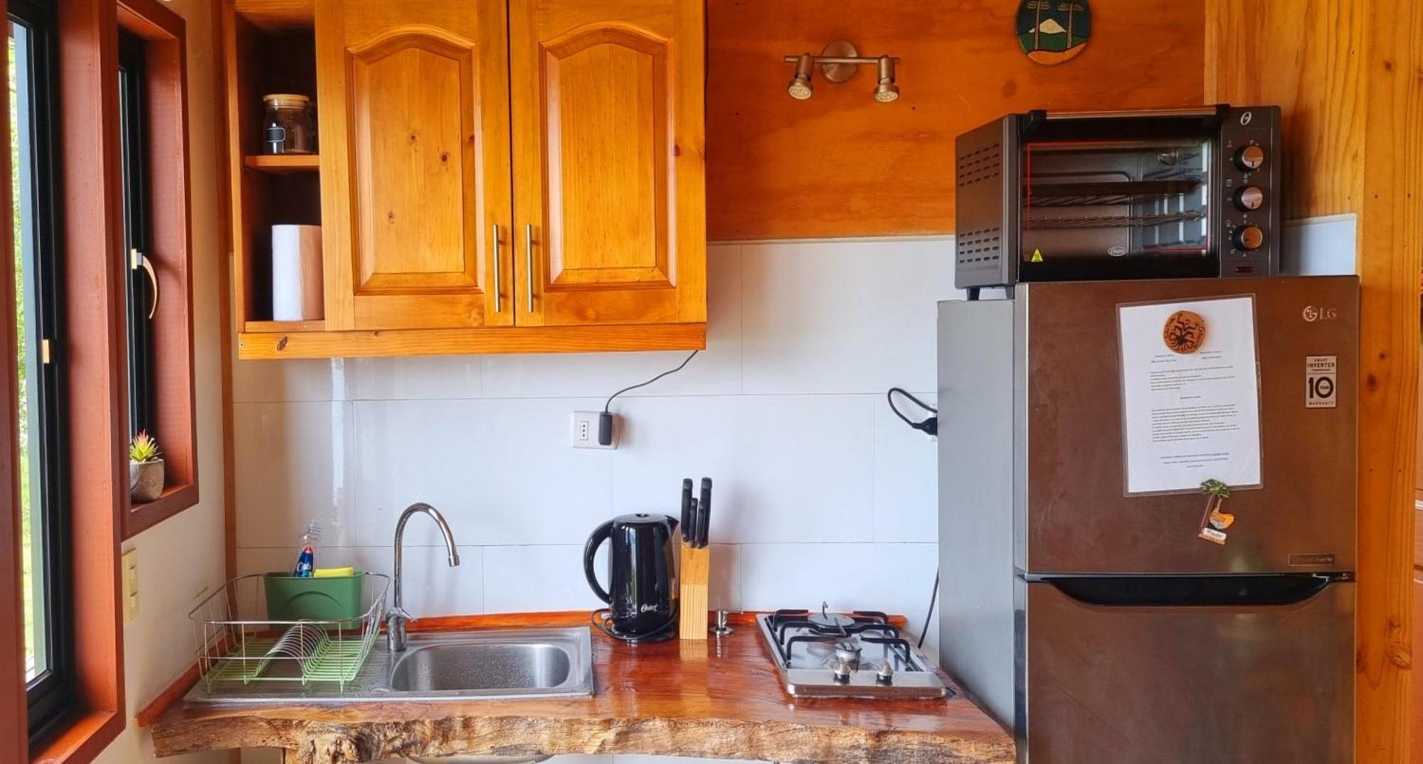 Cabanas Ayalen Con Vista Al Lago プコン 部屋 写真