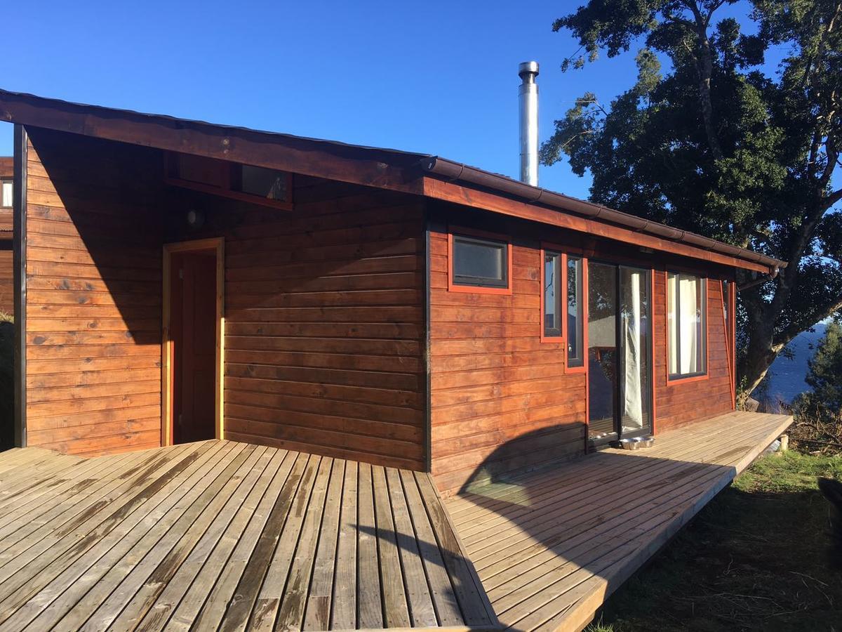 Cabanas Ayalen Con Vista Al Lago プコン エクステリア 写真