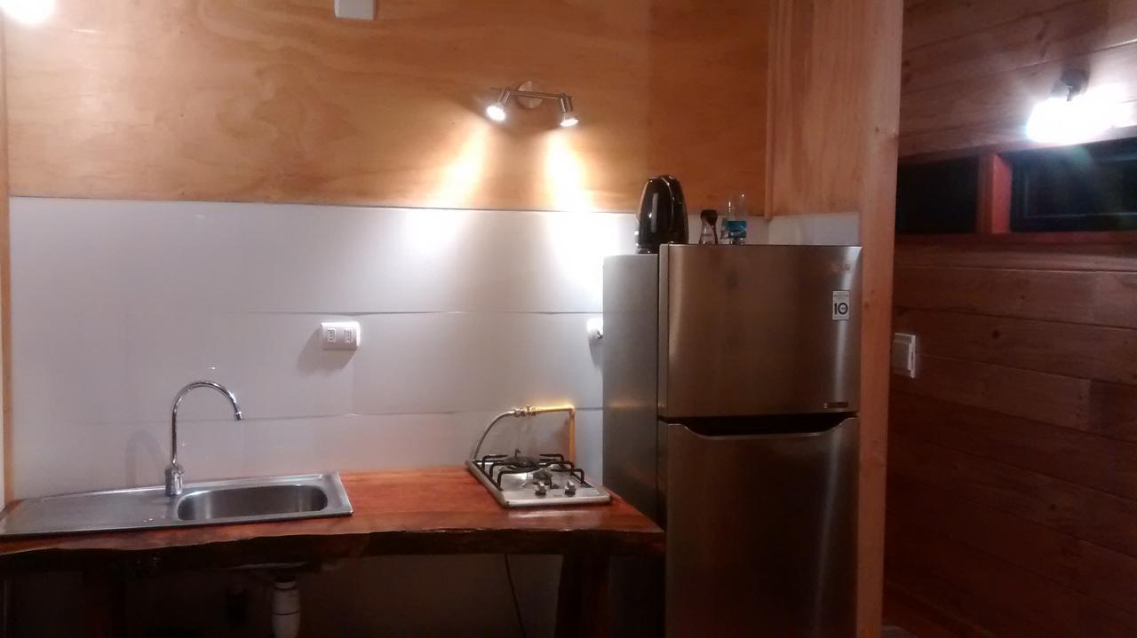 Cabanas Ayalen Con Vista Al Lago プコン エクステリア 写真