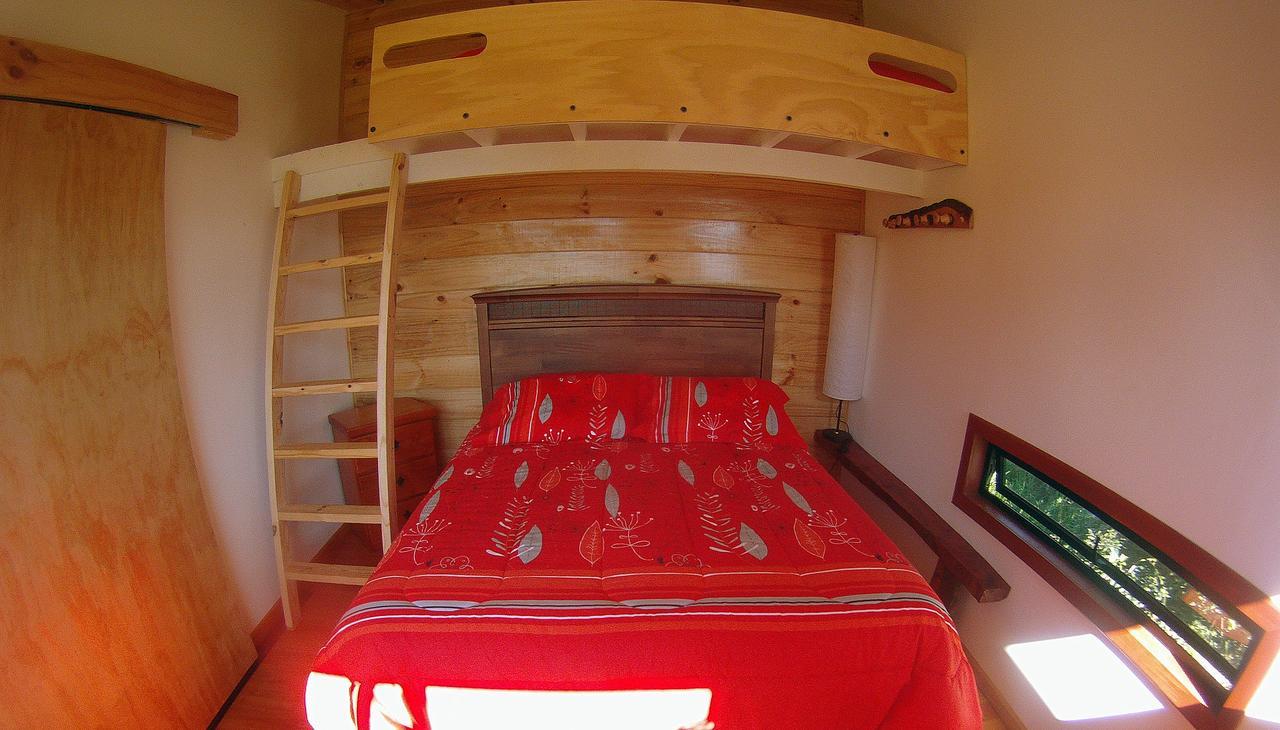 Cabanas Ayalen Con Vista Al Lago プコン エクステリア 写真